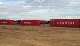 Bavet Container Depot is under construction
